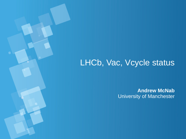 lhcb vac vcycle status