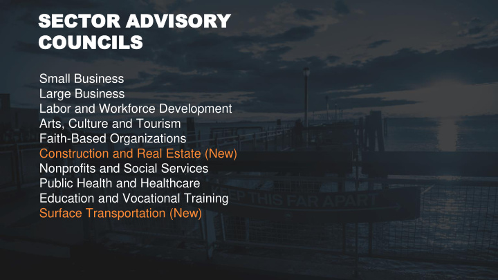 sector sector advisory advisory