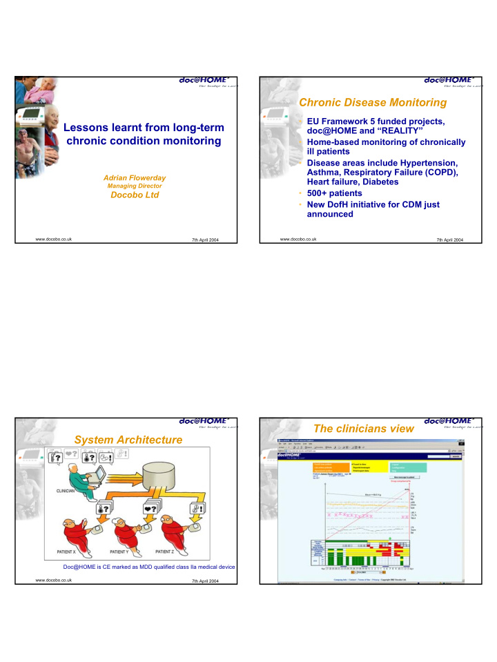 chronic disease monitoring