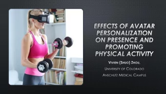 world                      Building Connections  Self-presence