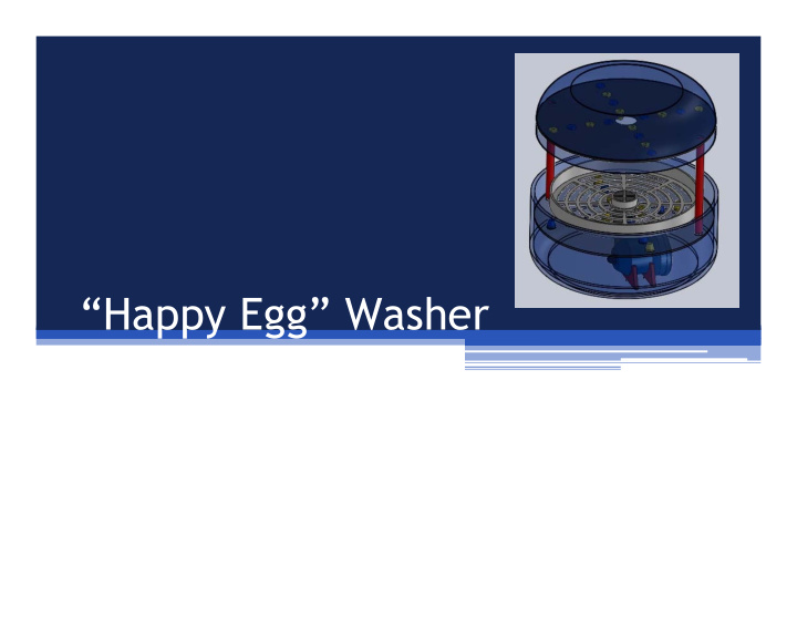 happy egg washer introduction