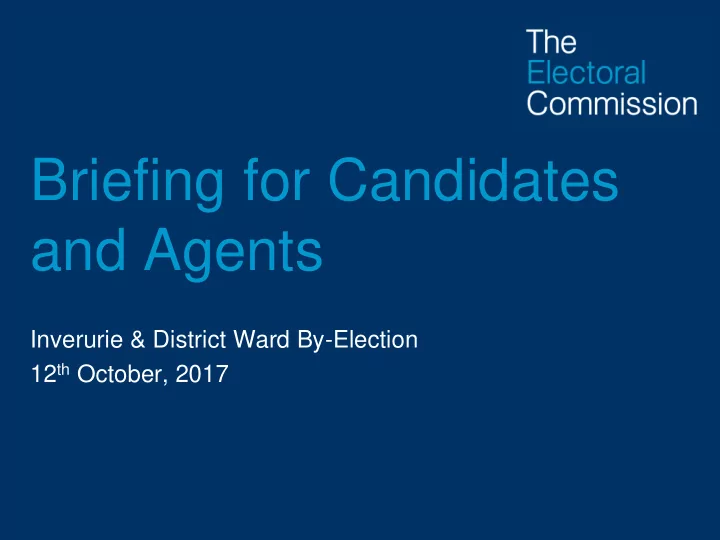 and agents