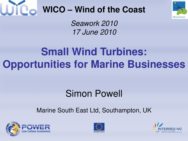 opportunities for marine businesses