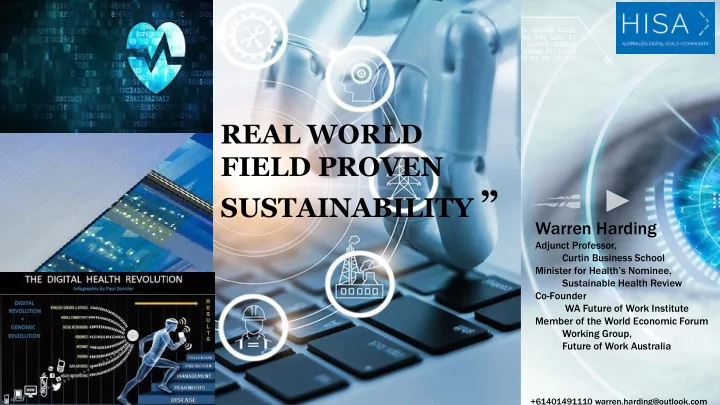 sustainability