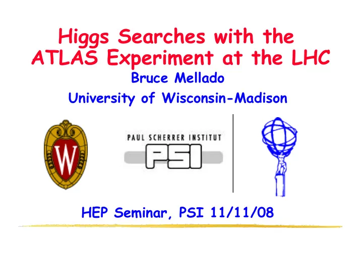 higgs searches with the atlas experiment at the lhc