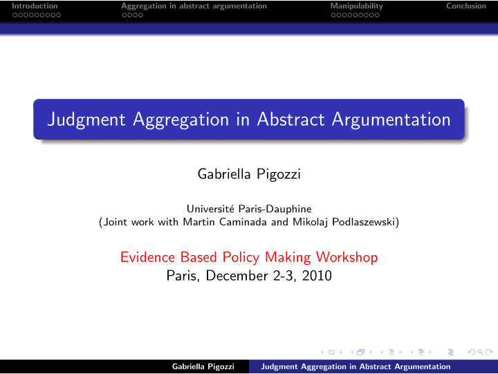 judgment aggregation in abstract argumentation