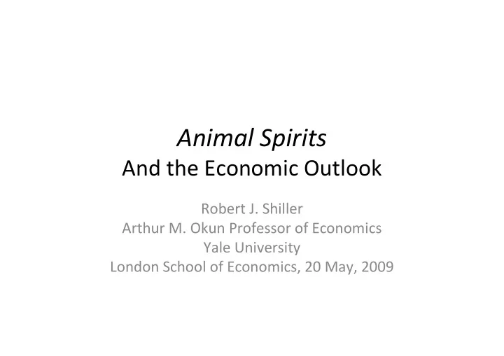 animal spirits