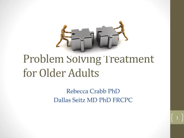 problem solving treatment