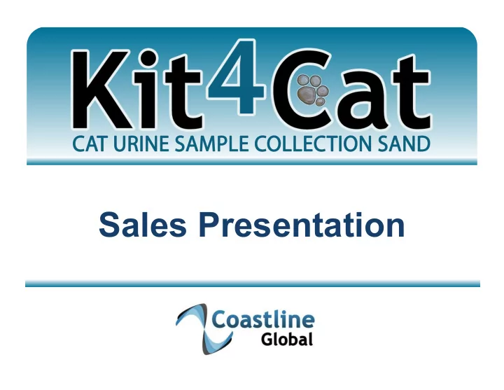 sales presentation