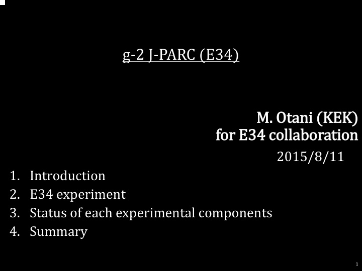 for e34 collaboration