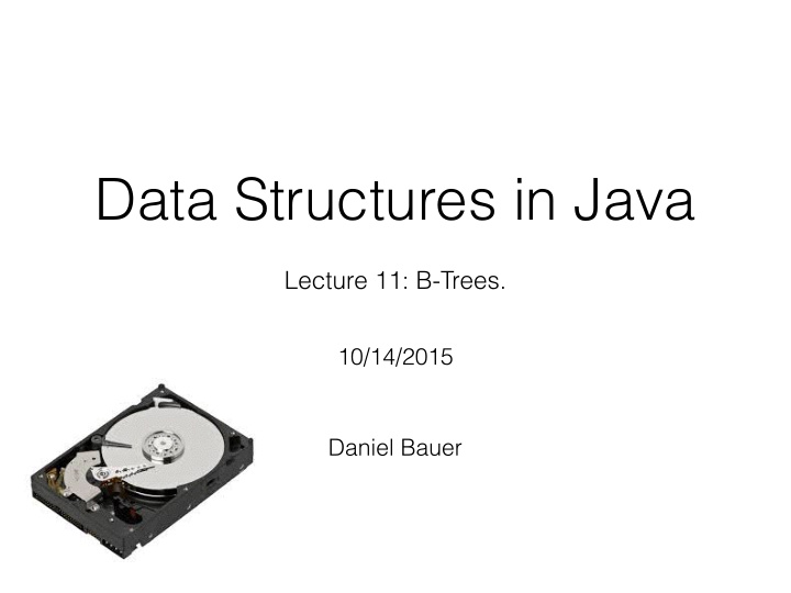 data structures in java