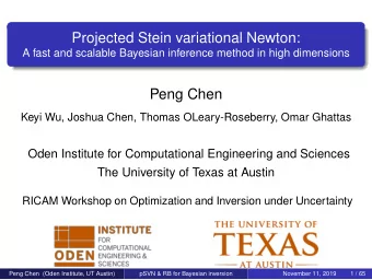 Projected Stein variational Newton:  A fast and scalable Bayesian inference method in high