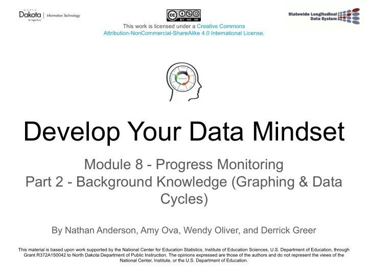 develop your data mindset