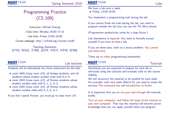 programming practice