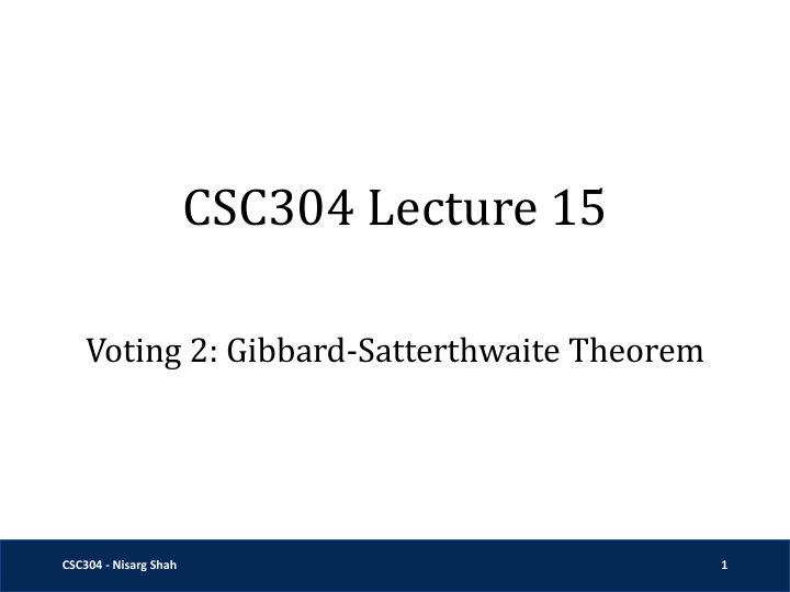 csc304 lecture 15