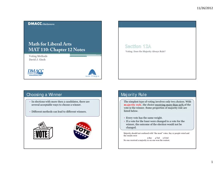 math for liberal arts mat 110 chapter 12 notes