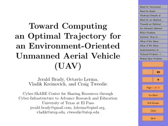 Toward Computing  Towards an Optimal . . .  An (Almost) Optimal . . .  Minor Problem  an Optimal