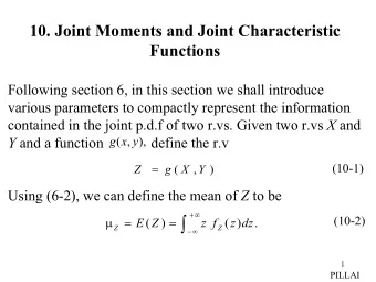(10-2)    =  =  E  (  Z  )  z  f  (  z  )  dz  .  Z  Z      1  PILLAI  However, the