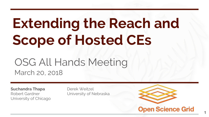 extending the reach and scope of hosted ces