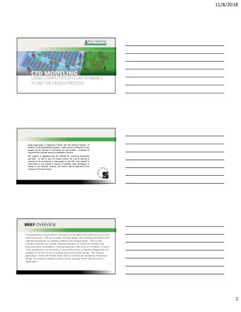 11/8/2018  Heapy Engineering is a Registered Provider with The American Institute  of  Architects