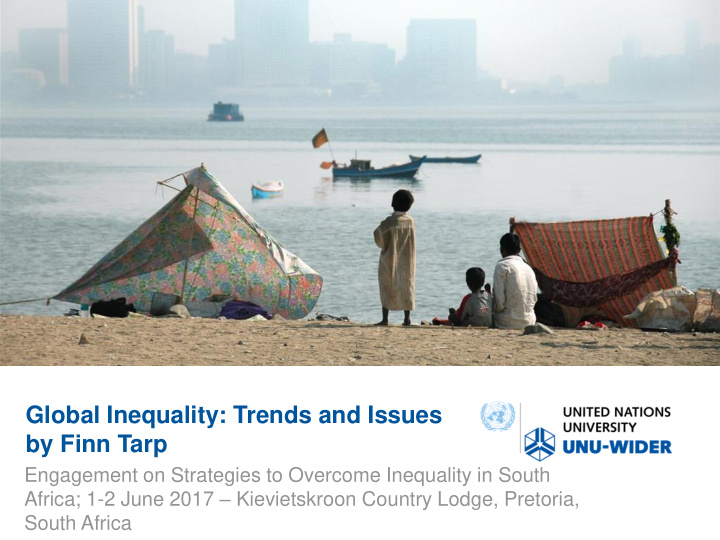 global inequality trends and issues by finn tarp