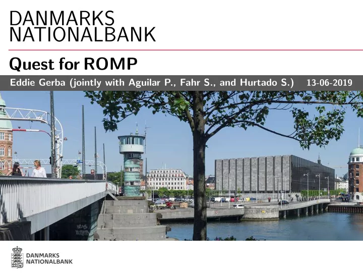 danmarks nationalbank