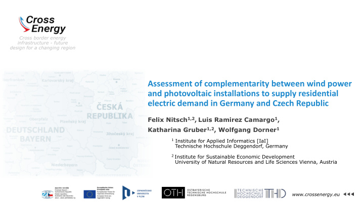 assessment of complementarity between wind power and