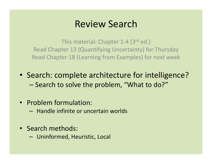 review search