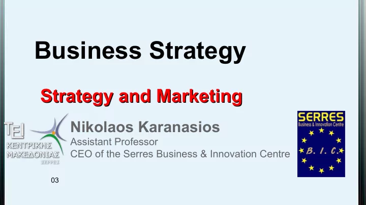 business strategy