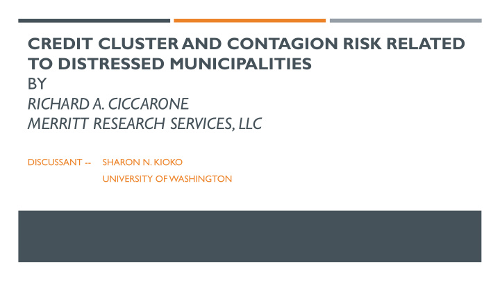 credit cluster and contagion risk related
