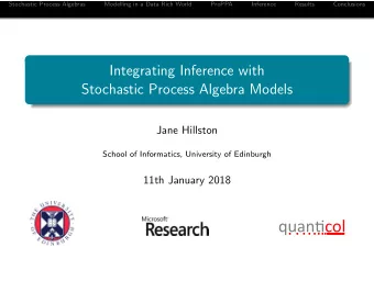 quancol  . ........  .  .  .  ...  ...  ...  ...  ...  ...  ...  Stochastic Process Algebras