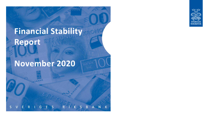 financial stability report november 2020 the implemented