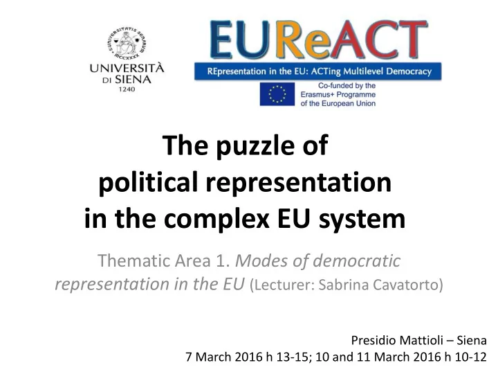political representation
