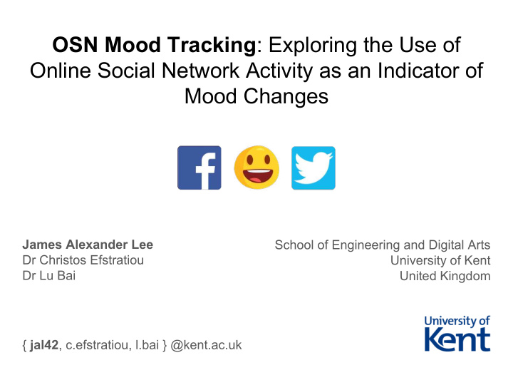 osn mood tracking exploring the use of online social