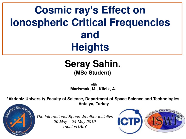 cosmic ray s effect on