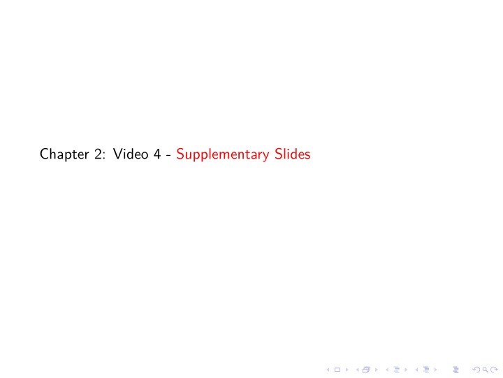 chapter 2 video 4 supplementary slides stationarity
