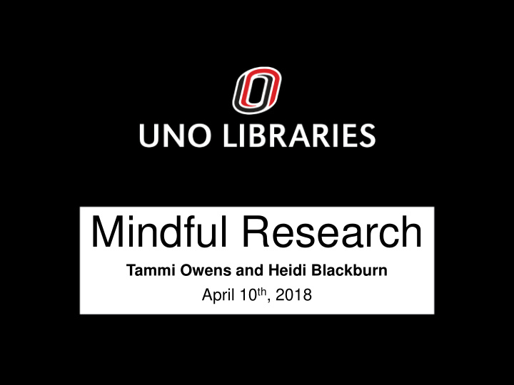 mindful research
