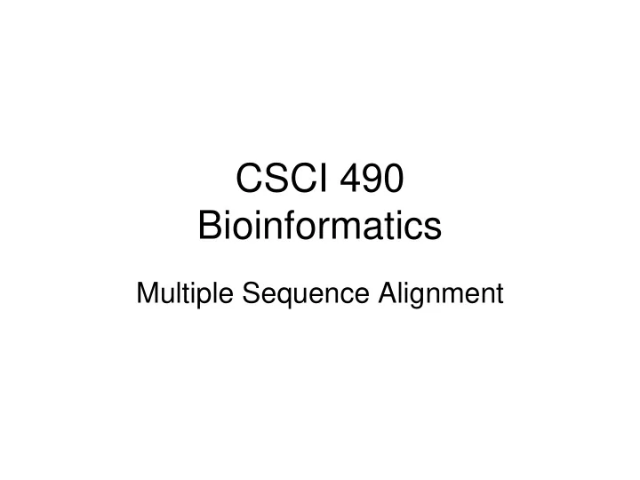 csci 490