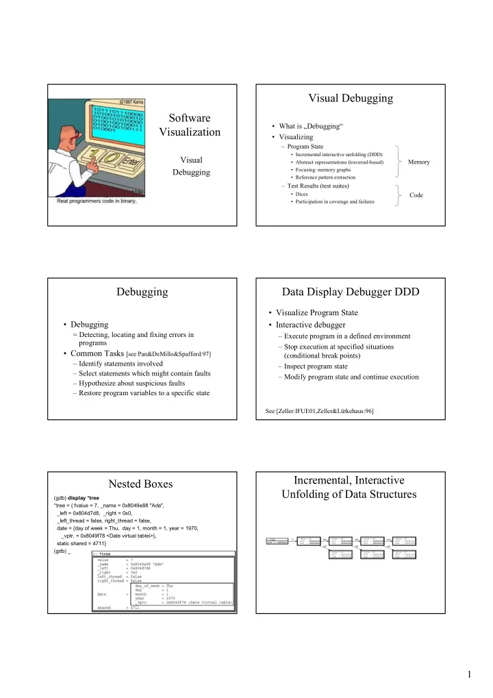 visual debugging software