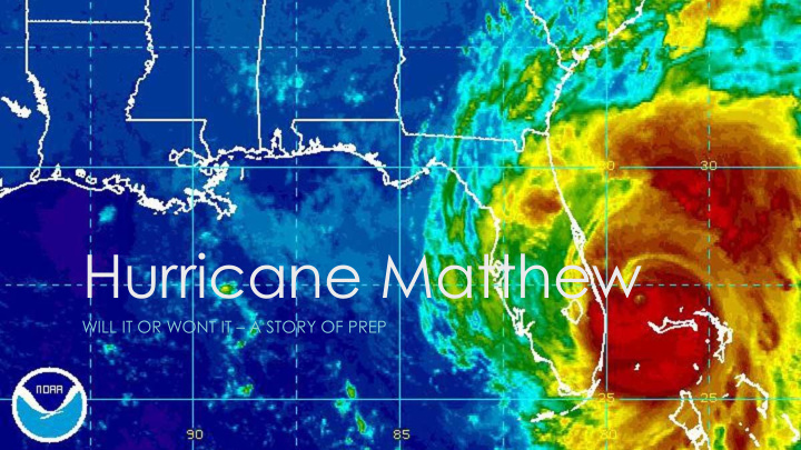 hurricane matthew