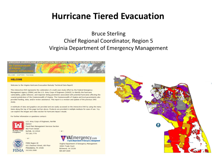 hurricane tiered evacuation