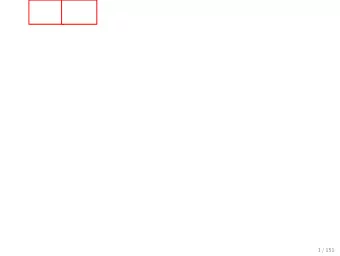 .  1 / 151  Computer Algebra  Basic Information  Working defjnition of Computer Algebra: