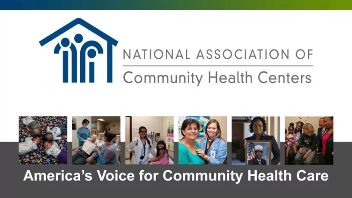 today s agenda fqhc aco panel discussion