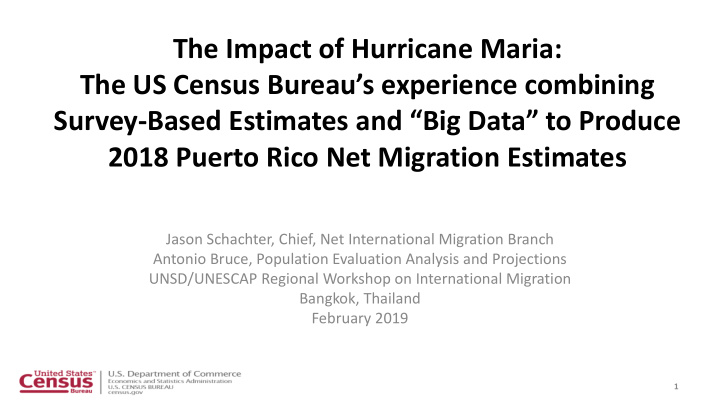 the impact of hurricane maria