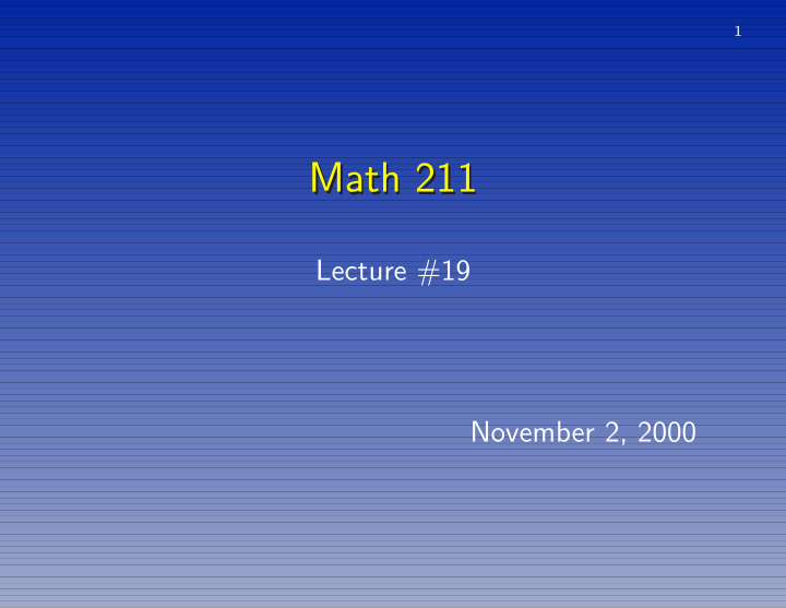 math 211 math 211