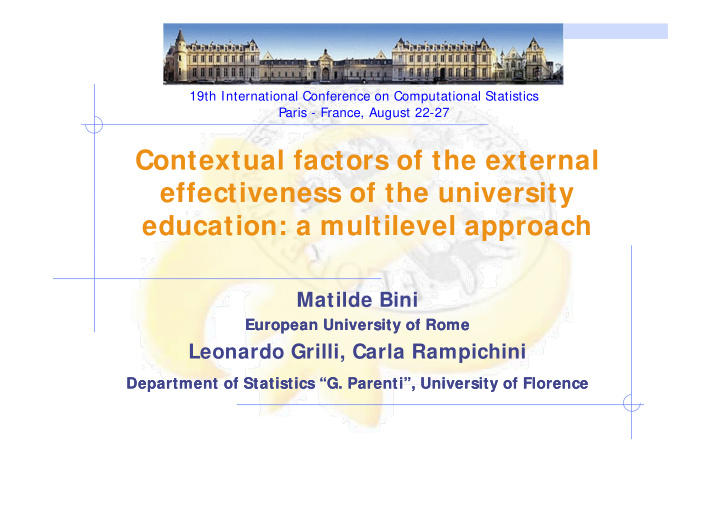 contextual factors of the external effectiveness of the