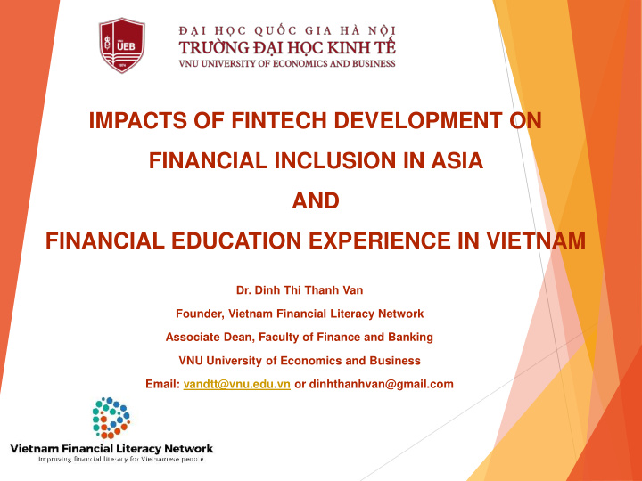 financial education experience in vietnam