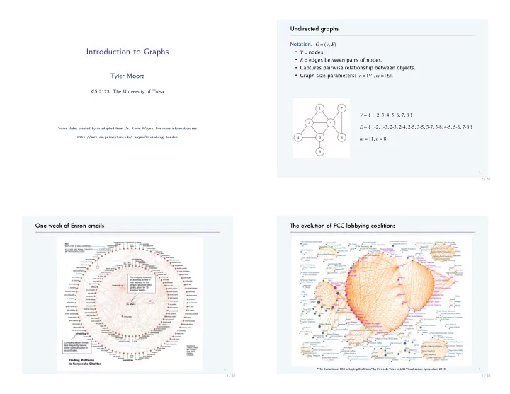 introduction to graphs