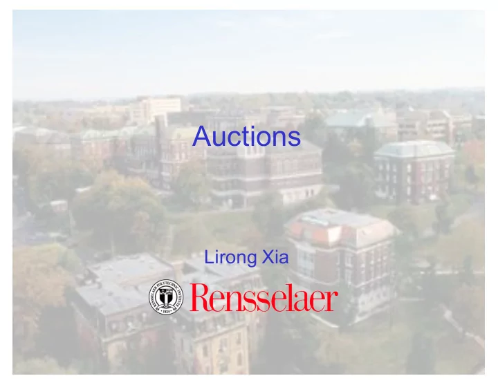 auctions