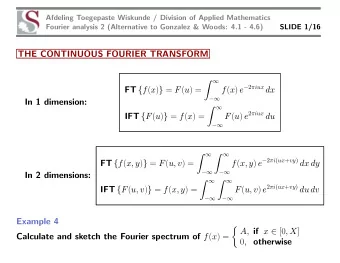 ,+ -./*/0.0( .01*+1 1/(.1   f ( x ) e   iux dx  { f ( x )